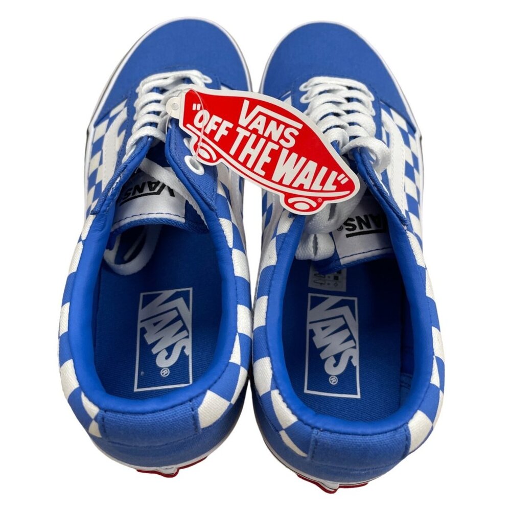 Vans Off the Wall Mens Blue Ward Skate Shoes Size 8 SKU 1439 - Picture 4 of 6